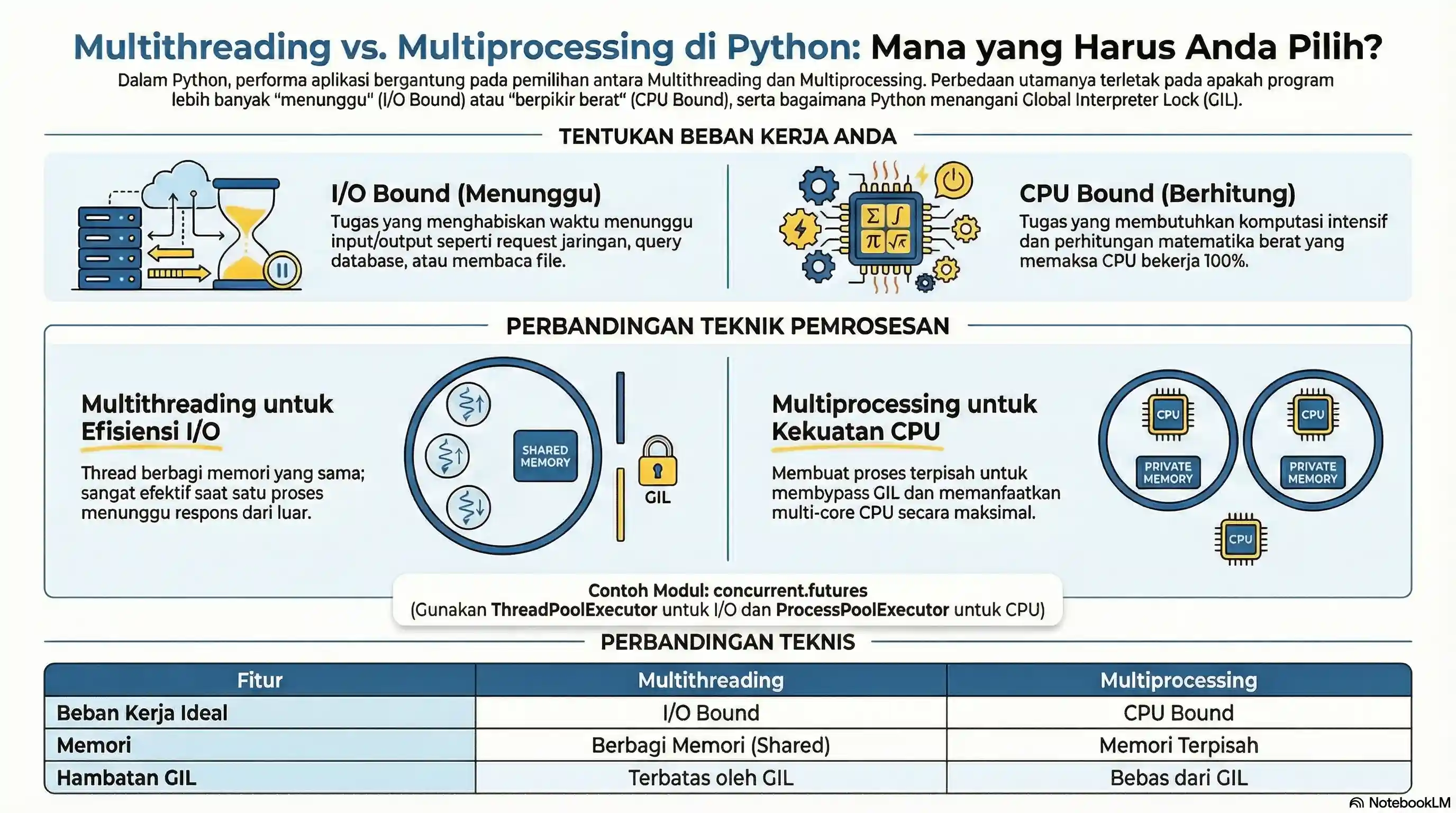 Python Multithreading and Multiprocessing